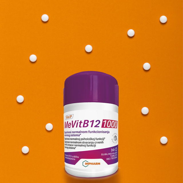Mevit B12 1000, 30 Tableta