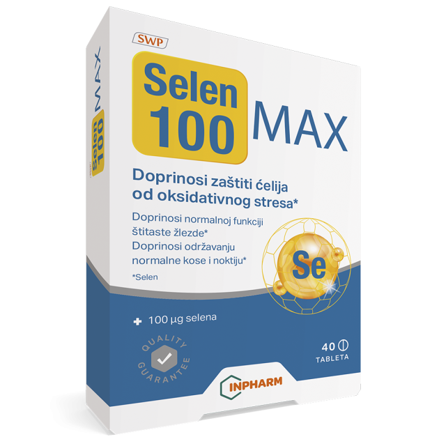 Selen 100 Max 40 Tableta Selen 100 Max 40 Tableta