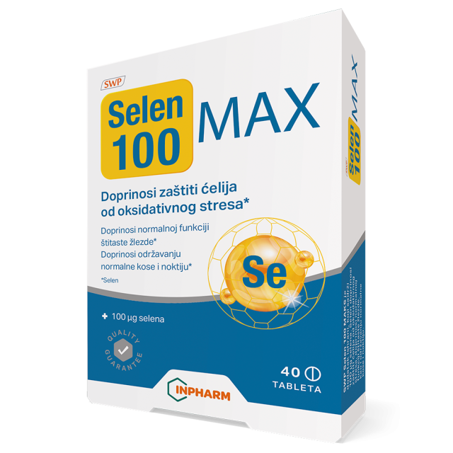 Selen 100 Max 40 Tableta Selen 100 Max 40 Tableta
