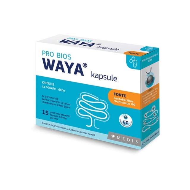 Probiotik Waya Forte 14 Kapsula