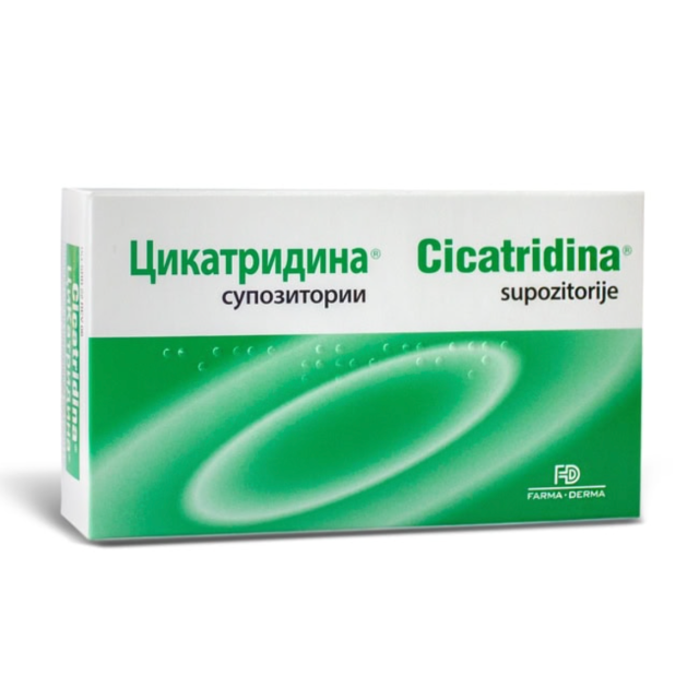 Cicatridina Supozitorije 10 Komada Cicatridina Supozitorije 10 Komada