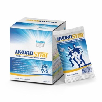 HYDROSTAR PRAŠAK ZA PRIPREMU NAPITKA ZA REHIDRACIJU 12 KESICA HYDROSTAR PRAŠAK ZA PRIPREMU NAPITKA ZA REHIDRACIJU 12 KESICA
