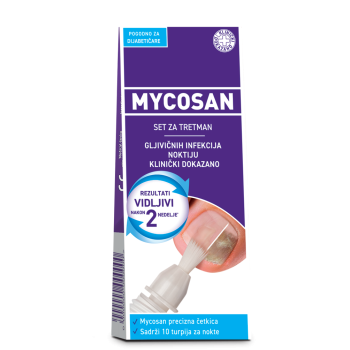 Mycosan set za gljivične infekcije noktiju 5ml Mycosan set za gljivične infekcije noktiju 5ml