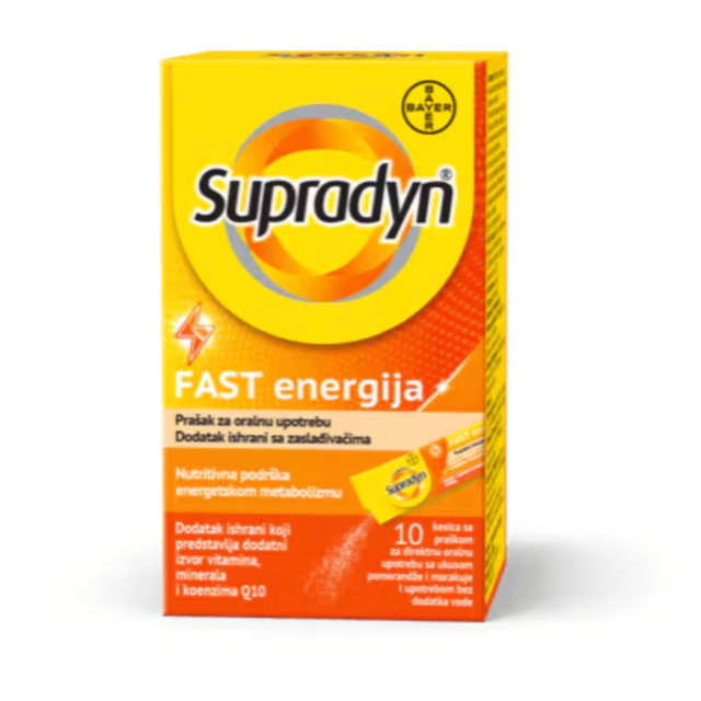Supradyn Fast Energija 10 Kesica