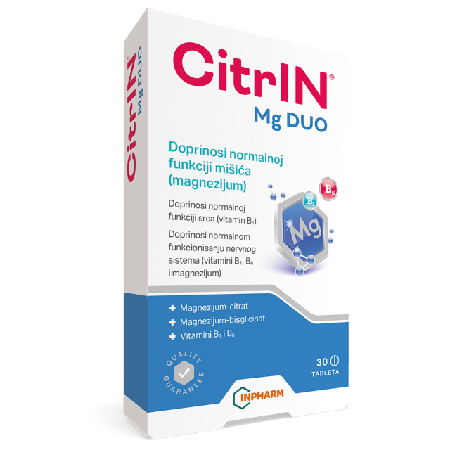 Citrin Mg Duo 30 Tableta