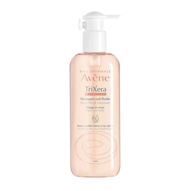 Avene Trixera Nutrition Nutri-Fluid Sredstvo Za Čišćenje 400 Ml