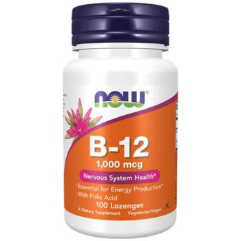 NOW VITAMIN B-12 1000 mcg LOZENGE 100 komada NOW VITAMIN B-12 1000 mcg LOZENGE 100 komada