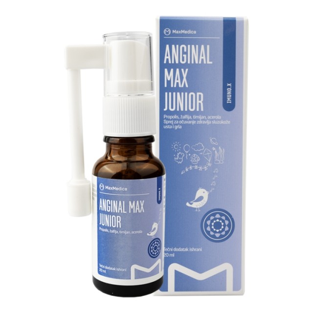 Max Medica Anginal Max Junior Sprej 20 Ml