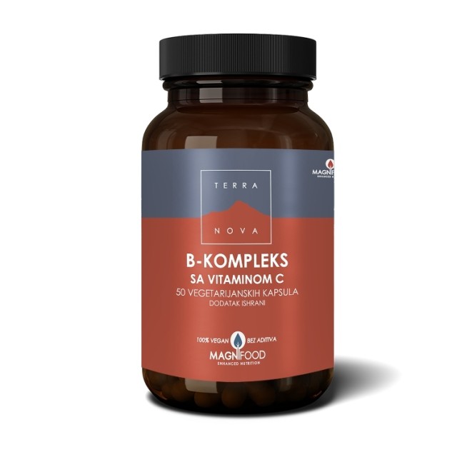 Terranova B-Complex + Vitamin C 50 Kapsula Terranova B-Complex + Vitamin C 50 Kapsula