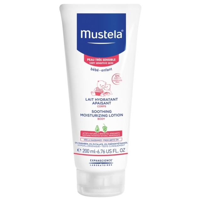 Mustela Umirujući Losion Za Telo Za Osetljivu Kožu 200 Ml
