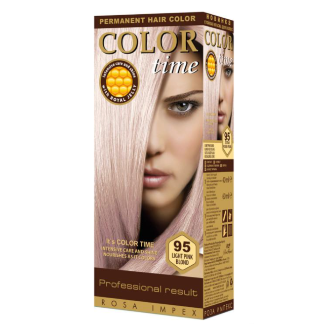 Color Time Farba Za Kosu Pink Plava Br.95 Color Time Farba Za Kosu Pink Plava Br.95