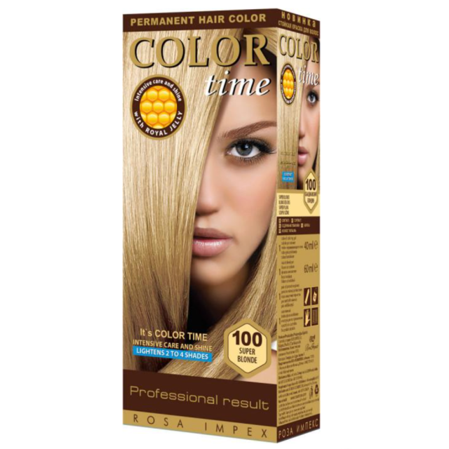 Color Time Farba Za Kosu Super Plava Br.100 Color Time Farba Za Kosu Super Plava Br.100