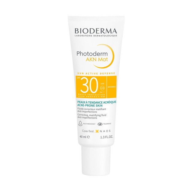Bioderma Photoderm Akn Mat Fluid Spf30 40Ml