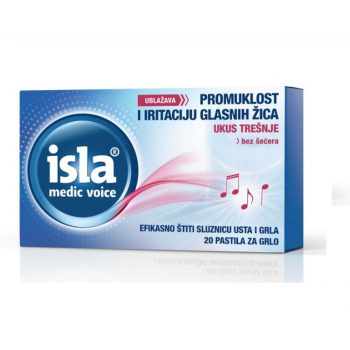 ISLA MEDIC VOICE 20 PASTILA