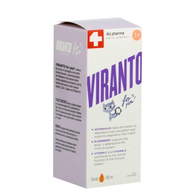Viranto For You 1+ Sirup 100Ml