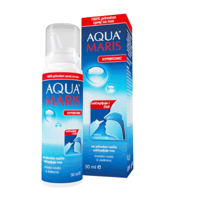 Aqua Maris Hypertonic Sprej Za Nos 50 Ml