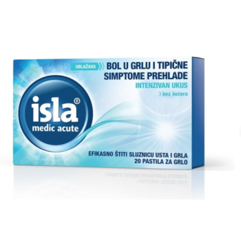 ISLA MEDIC ACUTE 20 PASTILA