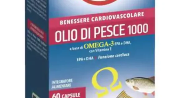 Equilibra Fish Oil 1000, 60 Kapsula| Apoteka Flos