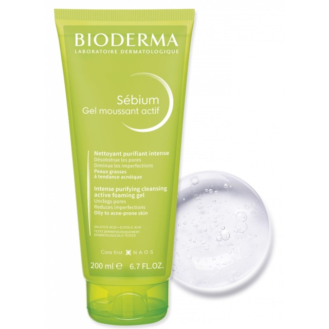 Bioderma Sebium Gel Actif 200Ml