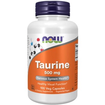 NOW TAURINE 500 MG 100 KAPSULA NOW TAURINE 500 MG 100 KAPSULA