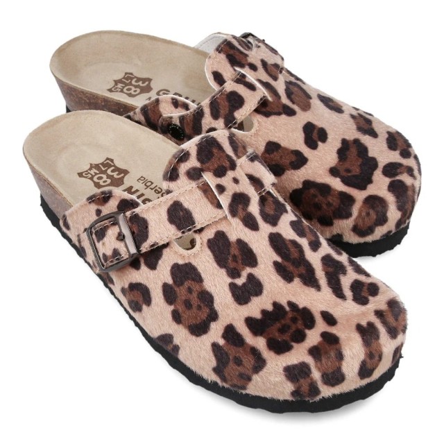 Grubin Tople Klompe Rim 0053640 Leopard