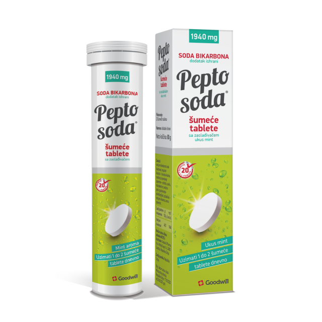 Pepto Soda Mint 20 Šumećih Tableta