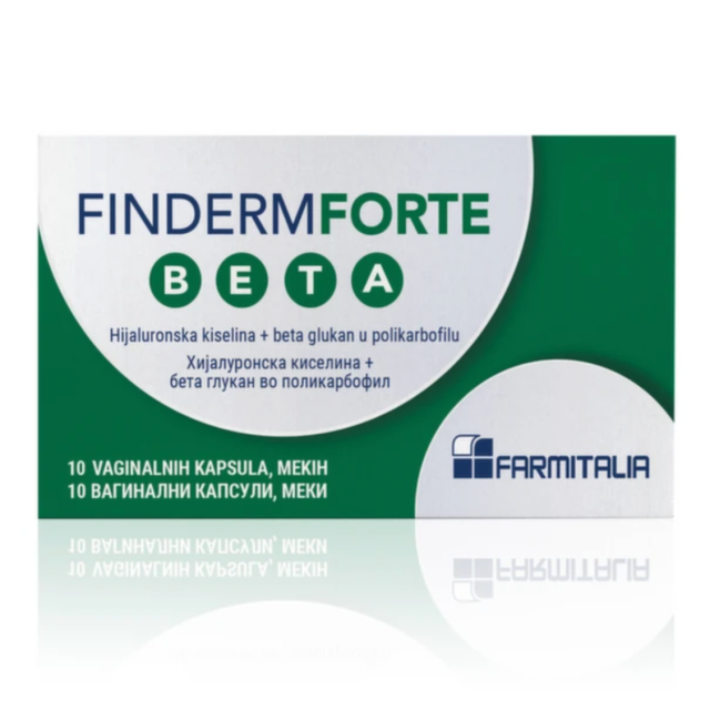 Finderm Forte Beta 10 Vaginaleta