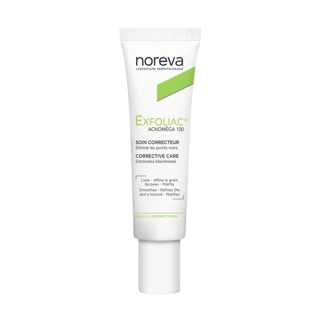 Noreva Exfoliac Acnomega 100 Krema Za Negu Kože, 30 Ml