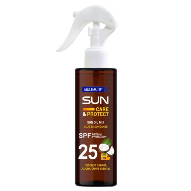 Multiactiv Sun Care&Protect Ulje Za Sunčanje Spf25 200 Ml Multiactiv Sun Care&Protect Ulje Za Sunčanje Spf25 200 Ml