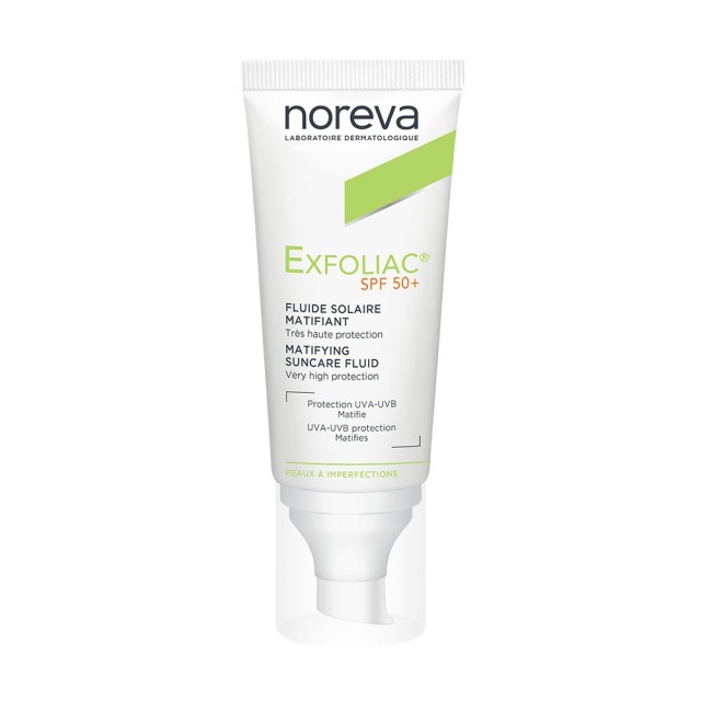 Noreva Exfoliac Matirajući Fluid Za Zaštitu Od Sunca Spf 50+, 40 Ml Noreva Exfoliac Matirajući Fluid Za Zaštitu Od Sunca Spf 50+, 40 Ml