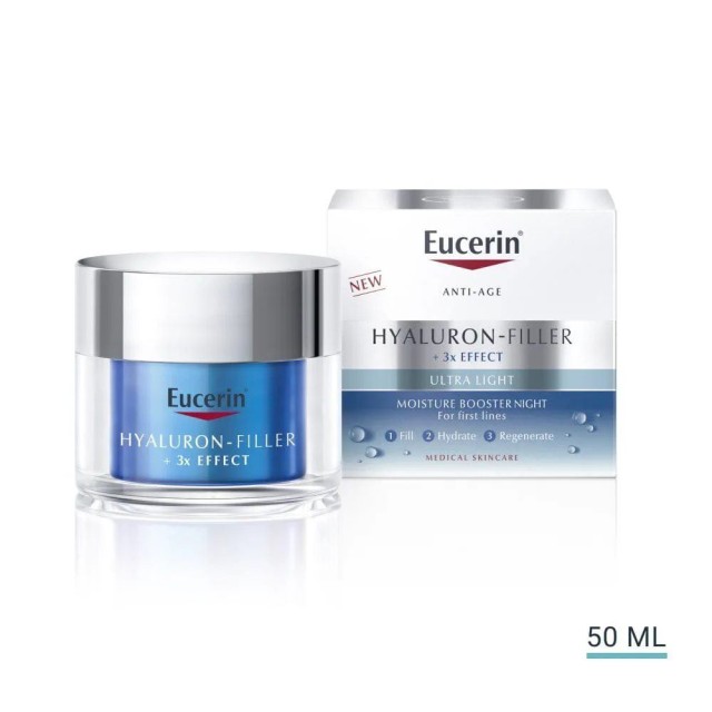 Eucerin Hyaluron-Filler Noćni Hidro Booster 50 Ml