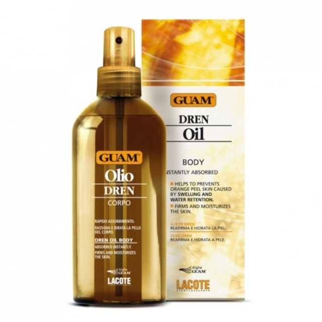 Guam Dren Ulje Za Telo Za Drenažu I Protiv Celulita 200 Ml Guam Dren Ulje Za Telo Za Drenažu I Protiv Celulita 200 Ml