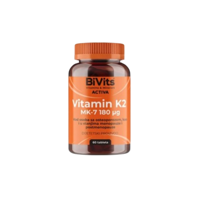Bivits Activa Vitamin K2 Mk-7 60 Tableta