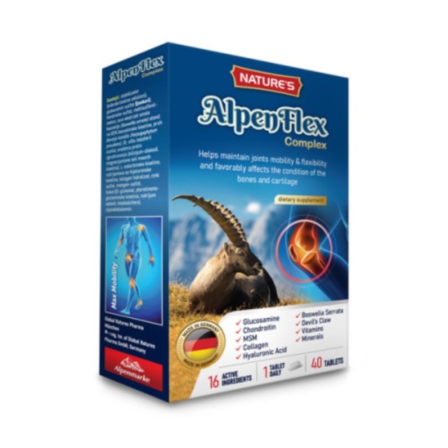 Alpenflex Complex 40 Tableta Alpenflex Complex 40 Tableta