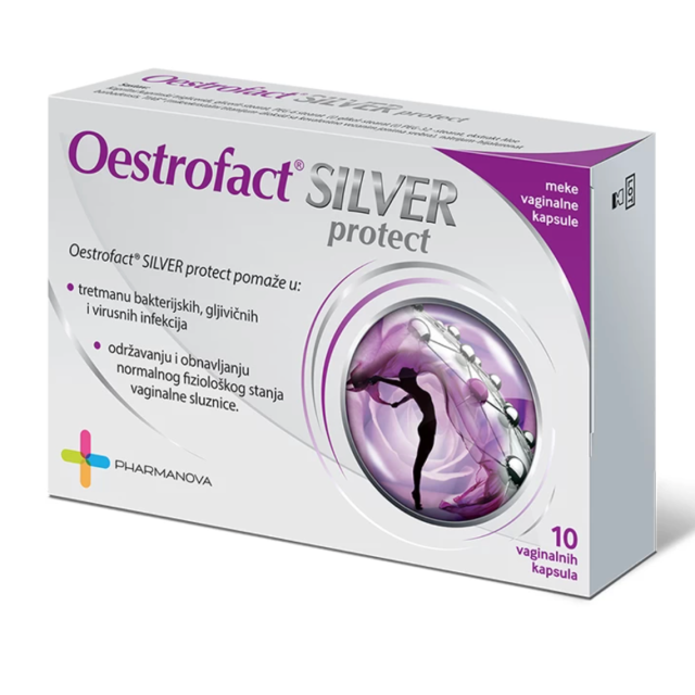 Oestrofact Silver Protect Meke Vaginalne Kapsule 10 Komada