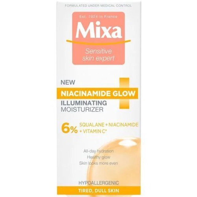 Mixa Niacinamid Glow Hidrantna Krema Za Lice 50 Ml