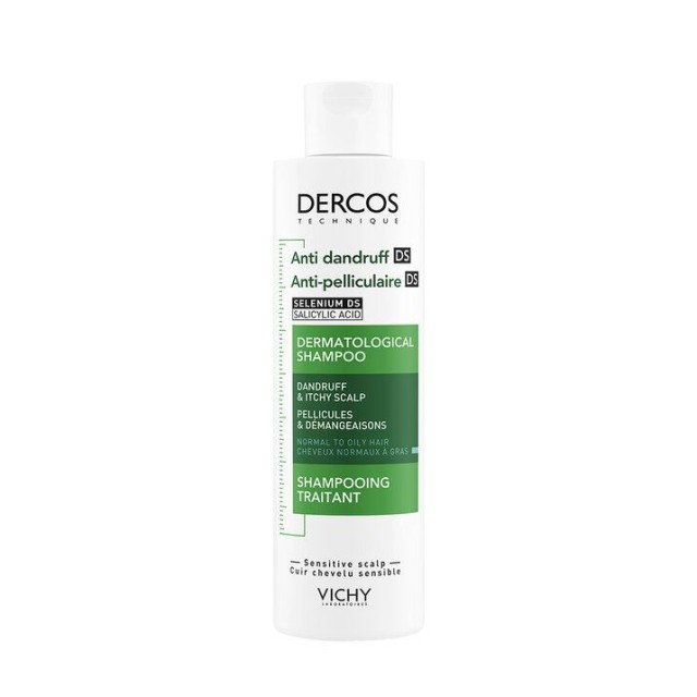Vichy Dercos Šampon Protiv Peruti Ds Za Normalnu Do Masnu Kosu 390 Ml