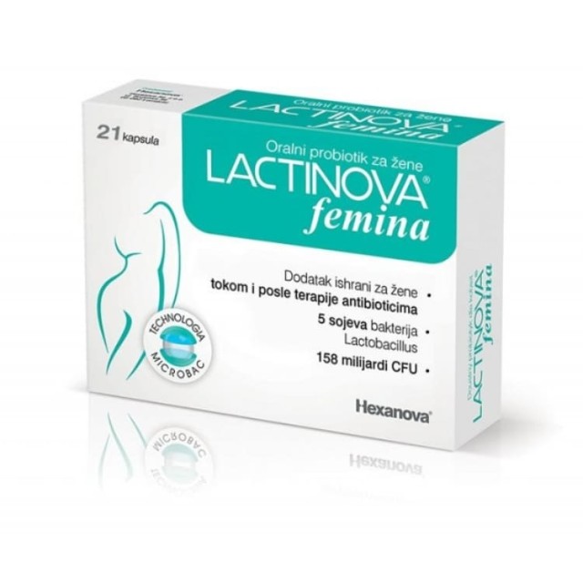 Lactinova Femina 21 Kapsula Lactinova Femina 21 Kapsula