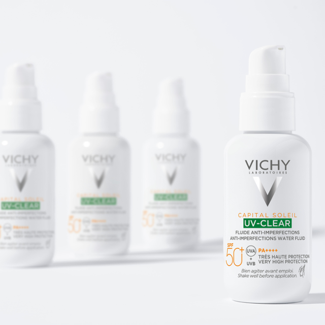 Vichy Capital Soleil Uv-Clear Fluid Spf 50+ 40 Ml