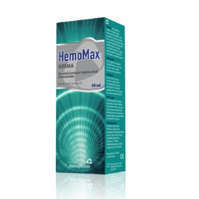 Hamapharm Hemomax Krema 30 Ml Hamapharm Hemomax Krema 30 Ml