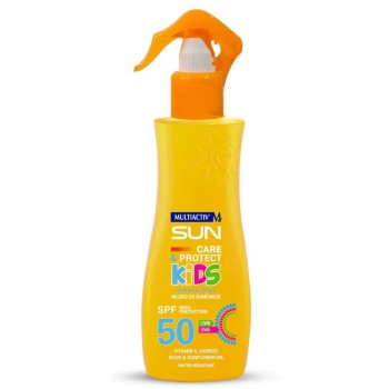 Multiactiv Sun Care&Protect Kids Mleko za sunčanje u spreju SPF50+ 200 ml Multiactiv Sun Care&Protect Kids Mleko za sunčanje u spreju SPF50+ 200 ml