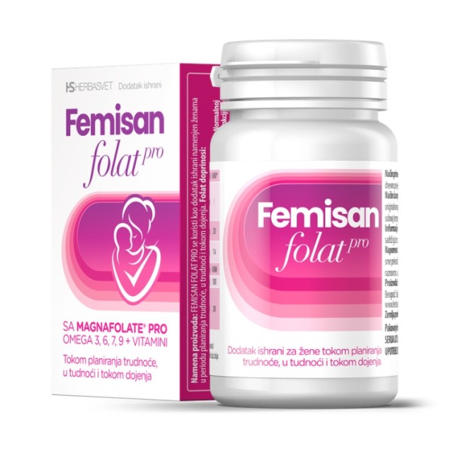 Femisan Folat Pro 30 Kapsula