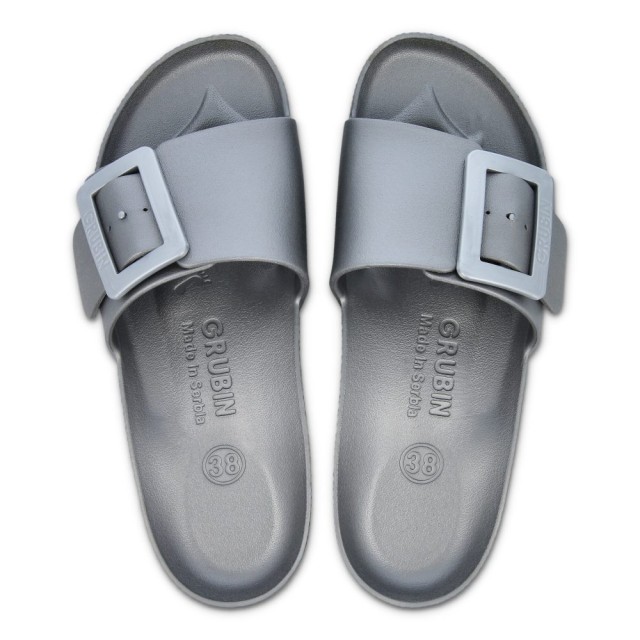Grubin Cloudy 3293700 Light Papuče 39 Srebrna Grubin Cloudy 3293700 Light Papuče 39 Srebrna