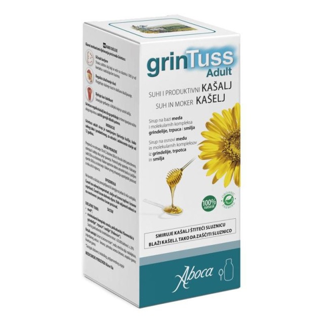 Grintuss Adult Sirup Protiv Kašalja Za Odrasle 180G
