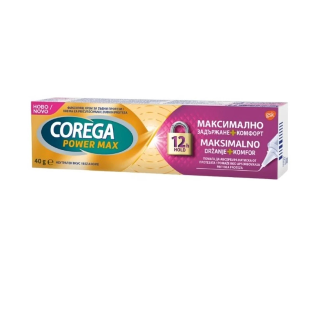Corega Power Max Comfort Krema 40 G Corega Power Max Comfort Krema 40 G