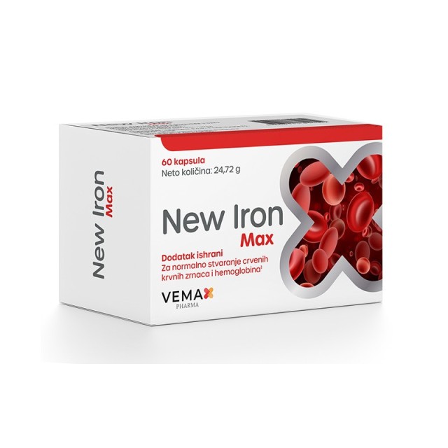 New Iron Max 60 Kapsula New Iron Max 60 Kapsula