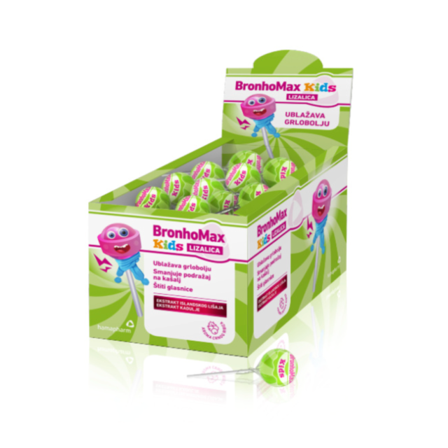 Bronhomax Kids Lizalice 40 Kom Bronhomax Kids Lizalice 40 Kom