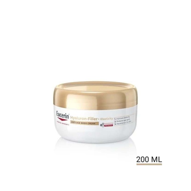 Eucerin Hyaluron-Filler + Elasticity Anti-Age Krema Za Telo 200 Ml