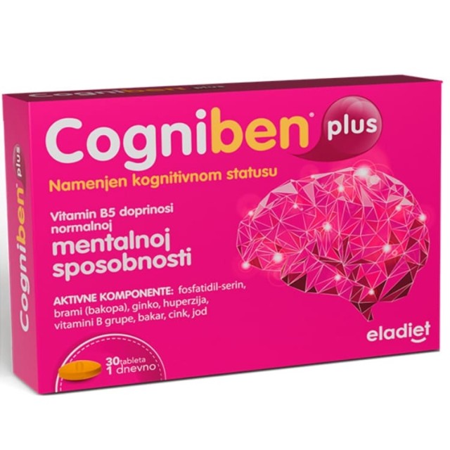 Cogniben Plus 30 Tableta Cogniben Plus 30 Tableta
