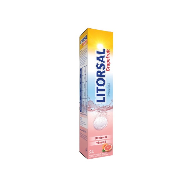 Dr. Theiss Litorsal Grejpfrut 24 Šumeće Tablete Dr. Theiss Litorsal Grejpfrut 24 Šumeće Tablete